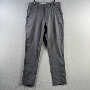 Marcus Pierce Pants Mens 31x30 (Fits 31x29) Renegade Gray Performance Chino